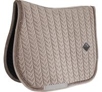 Kentucky Horsewear Tapis de Selle Dressage "Velvet Pearls" - beige