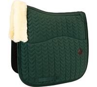 Kentucky Horsewear Tapis de Selle Dressage "Velvet Skin Friendly" - Pine green