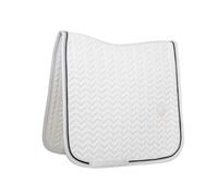 Kentucky Horsewear - Tapis de selle - incl Chaîne en métal - Tapis de selle - Dressage - blanc