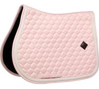 Kentucky Horsewear - Tapis de selle avec corde tressée - Chabraque - Saut - rose clair