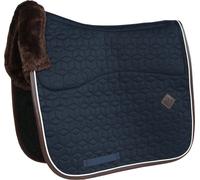 Kentucky Horsewear Tapis de Selle "Skin Friendly" bleu marine - Dressage