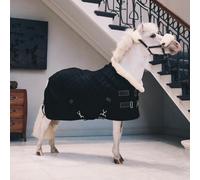 Kentucky Horsewear Tiny Show Rug Couverture de concours poney avec fourrure de lapin artificielle 160g, Taille:70, Couleur:noir