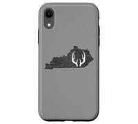 Kentucky KY Deer Hunting Shed Antlers Design Coque pour iPhone XR