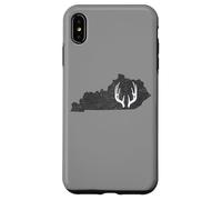 Kentucky KY Deer Hunting Shed Antlers Design Coque pour iPhone XS Max