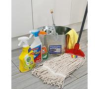 Kentucky Lot de 2 têtes de serpillère en coton épais et absorbant pour usage industriel intensif 450 g