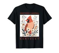 Kentucky Northern Cardinal State Souvenir de Voyage pour Oiseaux T-Shirt