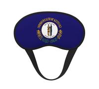 Kentucky State - Masque de sommeil avec imprimé drapeau de l'État du Kentucky - Couverture souple pour les yeux - Sans pression pour dormir - Masque pour les yeux pour les personnes dormant