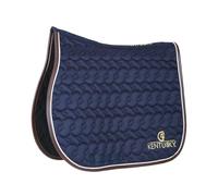 Kentucky - Tapis de selle - Bleu foncé - Avec logo