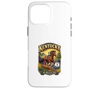 Kentucky The Bluegrass State Flag Purbred Goldenrod Coque pour iPhone 16 Pro Max