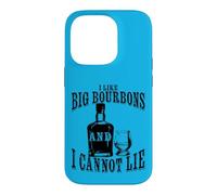 Kentucky Whisky J'aime Les Gros bourbons et Je ne Peux Pas mentir Coque pour iPhone 14 Pro