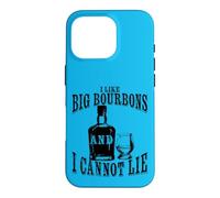 Kentucky Whisky J'aime Les Gros bourbons et Je ne Peux Pas mentir Coque pour iPhone 16 Pro