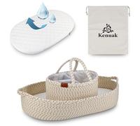 Kenuak, matelas à langer, panier à langer de bébé, tapis de voyage, matelas en mousse et housse hydrofuge, panier de Moise bébé