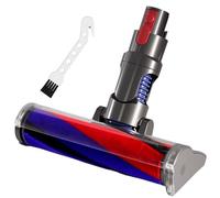 KENVOR Brosse Souple avec Lumière Verte Compatible avec Dyson V7 V8 V10 V11 V15 Gen5 pour Sols Durs et Parquets