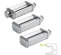 Kenwood Accessoire pour robot Kit pâtes Lasagne/Fettuccine/Spaghetti MAX980ME Argent