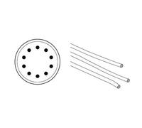 Kenwood A910002 Filières Bronze pour Bigoli, 4 x 4 x 1.4 cm, Or