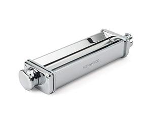 Kenwood AW20011038 KAX99.AOME Pasta Press, Chrome | Rouleau Extra Large 22 Cm, Rouleau Réglable avec 10 Réglages D'épaisseur, Acier Inoxydable Chromé, KAX99.A0ME