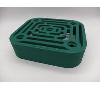 Kenwood Chef Support pour 5 embouts Style Art Déco (Vert foncé)