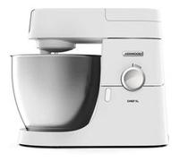 Kenwood Chef XL KVL4100W, Robot Pâtissier avec 3 Crochets et Fouets pour Pétrir, Idéal pour Monter et Mélanger, Bol de 6.7 L Lavable au Lave-Vaisselle, 1200W, Blanc