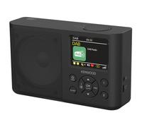 Kenwood CR-M33DAB-B Radio Portable Dab+ avec Bluetooth, Batterie Li-ION intégrée et écran Couleur de 6,1 cm, Port de Charge USB-C, Sortie Casque (stéréo), Noire