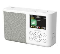 Kenwood CR-M33DAB Radio portable Numérique Blanc
