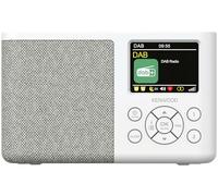 Kenwood CR-M33DAB-W - Radio Portable Dab+ avec Bluetooth, Batterie Li-ION intégrée et écran Couleur de 6,1 cm, Port de Charge USB-C, Sortie Casque (stéréo), Blanc