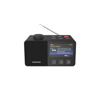 Kenwood Radio CR-M70DAB DAB+/FM – écran IPS 4,3" Bluetooth 5.3, double alarme, Noir