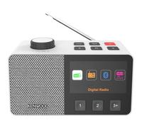 Kenwood CR-M70DAB Radio Dab+/FM avec ASA, écran IPS 4,3", Bluetooth 5.3, Dual Alarm & Sleep, USB MP3, Jack 3,5 mm, Easy Mode, Haut-Parleur 5 W - Blanc