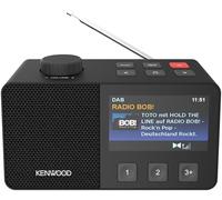Kenwood CR-M70DAB Radio Dab+/FM avec ASA, écran IPS 4,3", Bluetooth 5.3, Dual Alarm & Sleep, USB MP3, Jack 3,5 mm, Easy Mode, Haut-Parleur 5 W - Noir