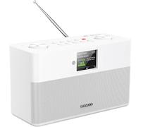 Kenwood CR-ST85DAB-B Radio FM numérique DAB, Bluetooth, blanc