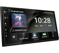 Kenwood DMX5023DABS - 17,3 cm WSVGA (1024 x 600px) - Récepteur avec Dab+/FM, CarPlay, Android Auto, Apple & Android USB, Bluetooth, écran Tactile capacitif, DSP, 4 x 50 W, 3 pré-Sorties 2,5 V