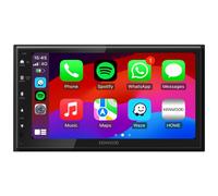 KENWOOD DMX5023DABS - 17,3 cm WSVGA (1024 x 600px) - Récepteur avec Dab+/FM, CarPlay, Android Auto, Apple & Android USB, Bluetooth, écran Tactile capacitif, DSP, 4 x 50 W, 3 pré-Sorties 2,5 V
