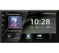 KENWOOD - DMX6523DAB Ampli-tuner multimédia 2 DIN Android Auto™, Apple CarPlay, connexion possible à une caméra de recul, tuner DAB+, kit mains libres