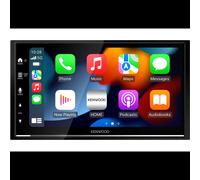 Kenwood DMX7722DABS Autoradio Numérique 2 DIN, Écran Tactile LED 6.8", DAB+, Bluetooth, WiFi Bi-bande, Apple CarPlay & Android Auto, USB, Formats AAC/FLAC/MP3