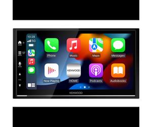 Kenwood DMX7722DABS Autoradio Numérique 2 DIN, Écran Tactile LED 6.8", DAB+, Bluetooth, WiFi Bi-bande, Apple CarPlay & Android Auto, USB, Formats AAC/FLAC/MP3