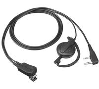 Kenwood emc-12 W Casque avec Microphone - Écouteurs avec Microphone (Filaire, Public Performance, Monophonique, Crochet d'oreille, Noir)