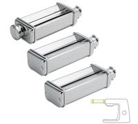 Kenwood Accessoire pour robot Kit pâtes Lasagne/Fettuccine/Spaghetti MAX980ME Argent