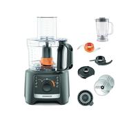 Kenwood Robot culinaire MultiPro Compact FDP31.360GY – 800W, bol 2.1L, 2 vitesses, gris
