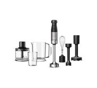 Kenwood HBM80.327BK Mixeur plongeant Triblade XL Pro, fouet en métal, hachoir, presse-purée et verres doseurs inclus