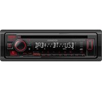 Kenwood Autoradio KDC-BT450DAB – Récepteur CD intégré au tableau de bord – 50 W x4