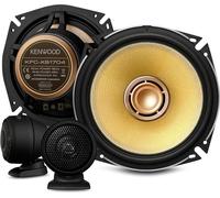 KENWOOD KFC-XS1704 Série X 17 cm, haut-parleurs composants certifiés audio haute résolution, correction de phase, cadre moulé sous pression, aimant optimisé
