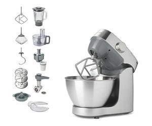 Kenwood KHC29.P0SI Prospero Robot pâtissier, 1000 W, 4,3 L, 30 dB, plastique, argenté