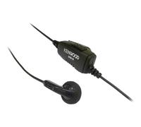 Kenwood KHS-33 Microphone à Clip avec écouteurs (Broche Unique) pour PTK-23K ProTalk Lite