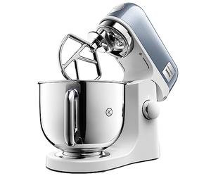 Kenwood kMix Editions KMX760BL Robot de cuisine avec bol en acier inoxydable de 5 l, système de sécurité à usage sûr, boîtier en métal, 1000 W, kit de pâtisserie 3 pièces et protection