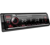 Kenwood Récepteur média numérique KW KMM-BT408DAB – DAB+, Bluetooth, antenne de vitre