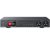 KENWOOD KR-W8000SCD - Récepteur CD Hi-Fi intelligent avec TFT 3,2", 60 W RMS, radio Internet WiFi, DAB+, FM, CD, USB, Spotify (HiFi), Deezer, Bluetooth, Phono, Coax, TOSLINK, Sub-Out, OKTIV, noir