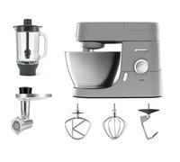 Kenwood KVC3100S - Machine de cuisine avec mouvement planétaire Base, Blender et Broyeur à Viande Argenté