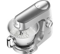 KENWOOD KVC85.124.SI - Robot pâtissier Titanium Chef Baker - 2 bols en inox 3,5L et 5L - Balance intégrée 6kg - Blender 1,8L - 1200W