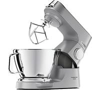 KENWOOD KVC85.124.SI - Robot pâtissier Titanium Chef Baker - 2 bols en inox 3,5L et 5L - Balance intégrée 6kg - Blender 1,8L - 1200W
