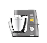 Kenwood KWL90.004.SI Titanium Chef Patissier XL Robot pâtissier, 4 accessoires pour pétrir, fouetter et mélanger, bols de 5L et 7L, couvercle anti-éclaboussures