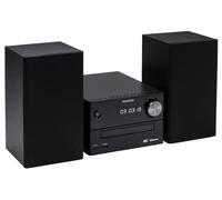 Micro-chaîne Hi-Fi Kenwood M420DAB noir avec haut-parleurs noirs DAB+ USB Bluetooth